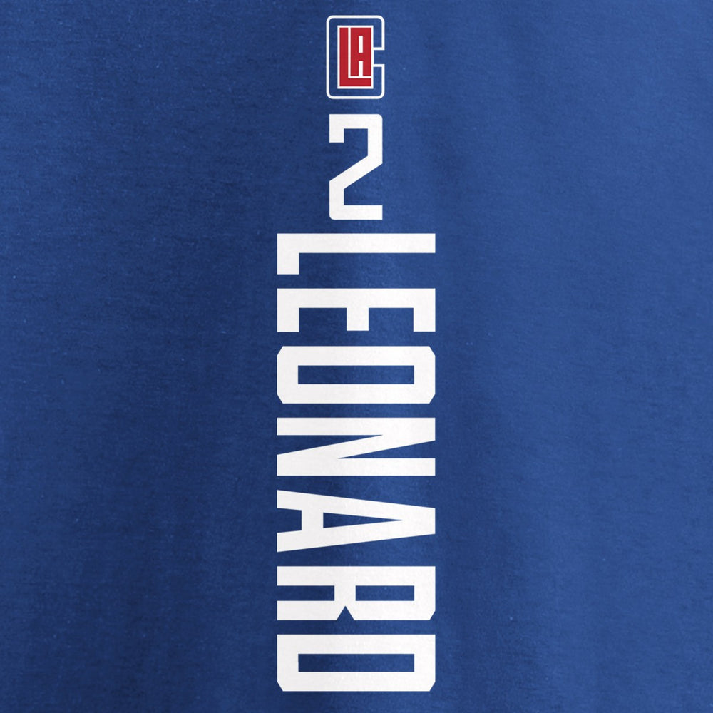Kawhi Leonard LA Clippers Playmaker Name & Number T-Shirt Blue - Fanatics
