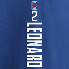 Kawhi Leonard LA Clippers Playmaker Name & Number T-Shirt Blue - Fanatics