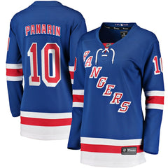 Artemi Panarin New York Rangers Fanatics Women's Home Breakaway Player Jersey - Blue | US 3611668