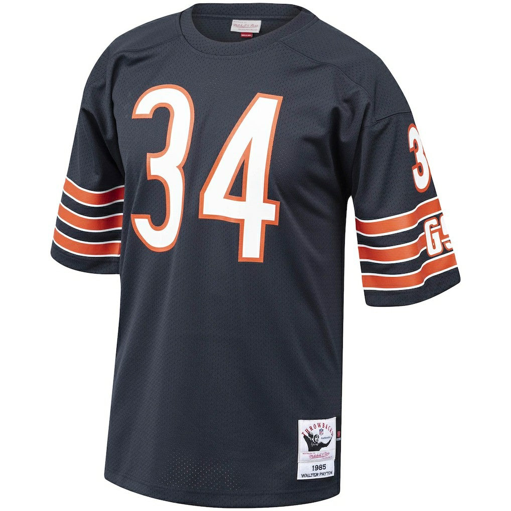 Walter Payton Chicago Bears 1985 Authentic Throwback Retired Player Jersey - Navy Jerseys