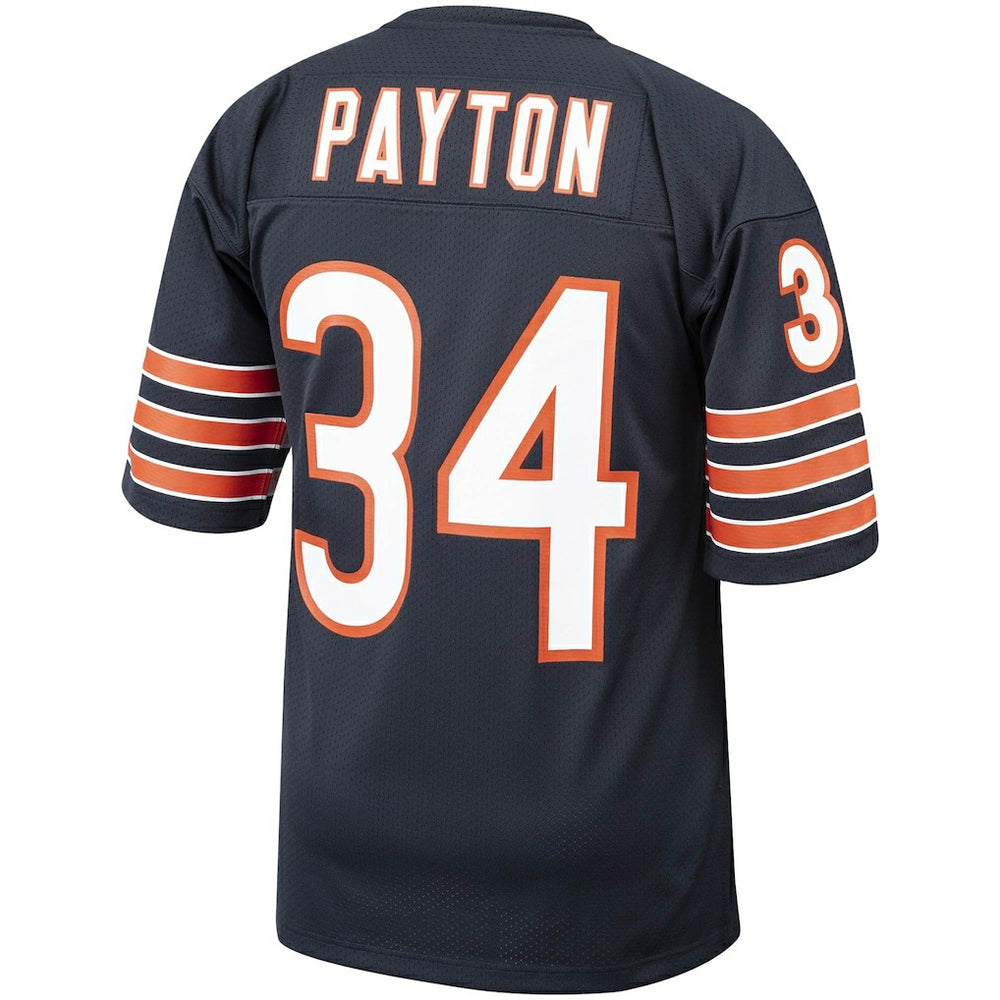 Walter Payton Chicago Bears 1985 Authentic Throwback Retired Player Jersey - Navy Jerseys