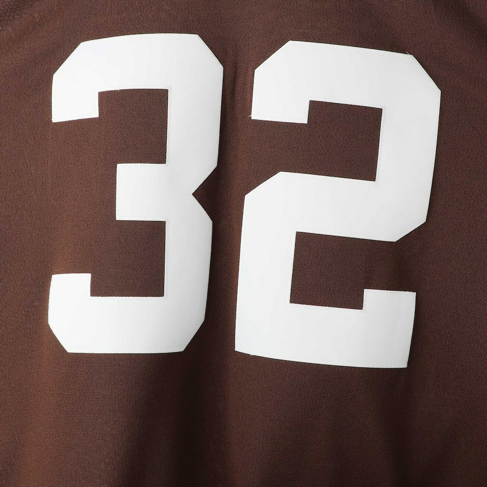Jim Brown Cleveland Browns 1964 Authentic Throwback Retired Player Jersey - Brown Jerseys