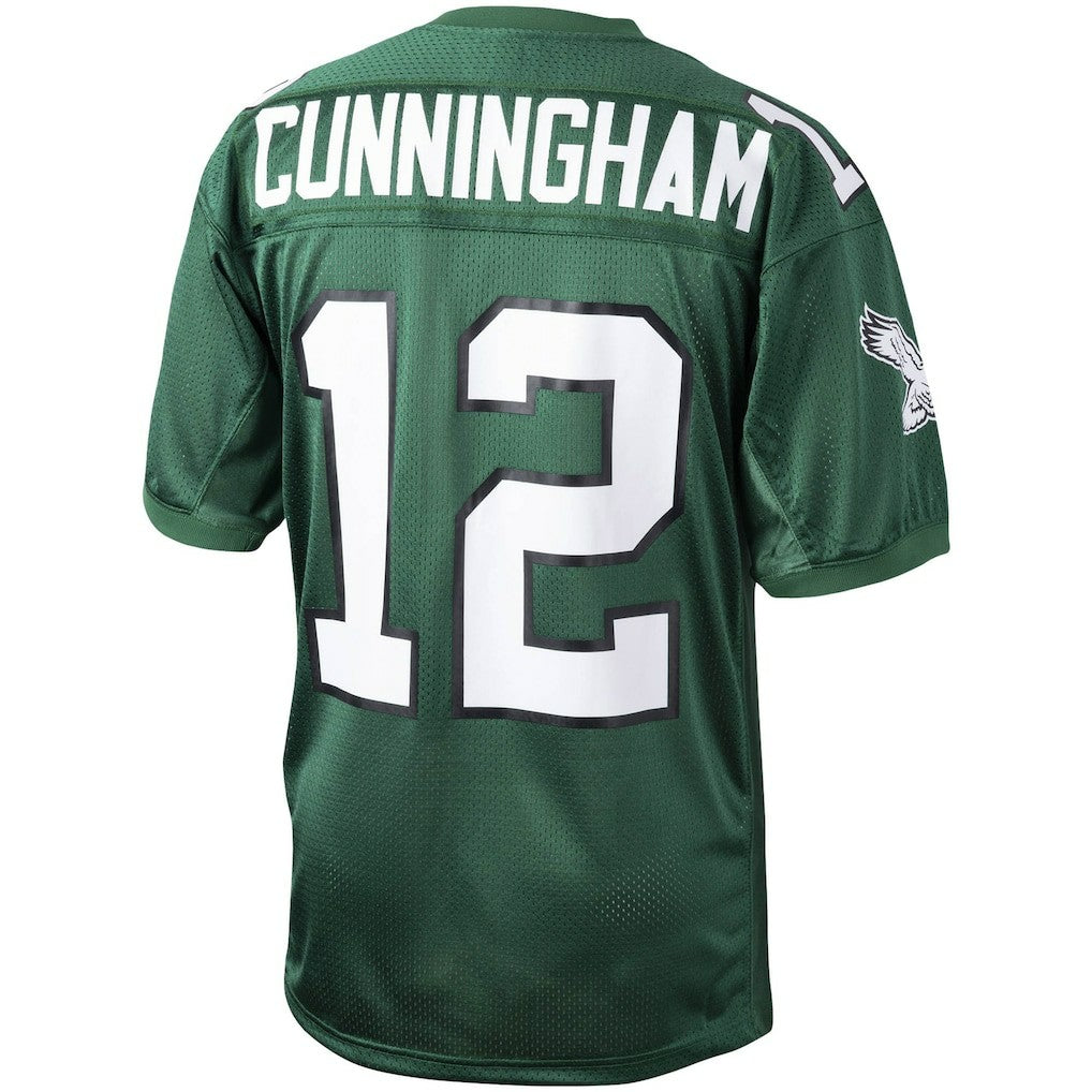 Randall Cunningham Philadelphia Eagles 1992 Authentic Throwback Retired Player Jersey - Green Jerseys