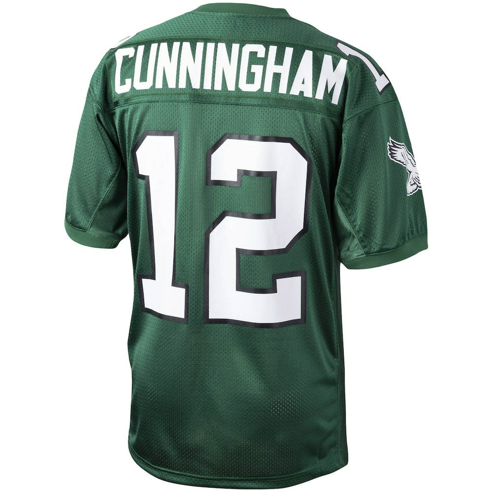 Randall Cunningham Philadelphia Eagles 1992 Authentic Throwback Retired Player Jersey - Green Jerseys