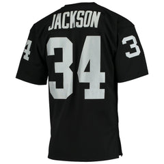 Bo Jackson Las Vegas Raiders 1990 Authentic Throwback Retired Player Jersey - Black Jerseys
