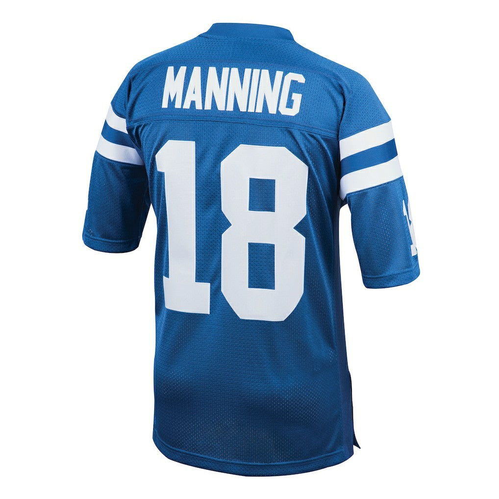 Peyton Manning Indianapolis Colts 1998 Authentic Throwback Retired Player Jersey - Royal Jerseys