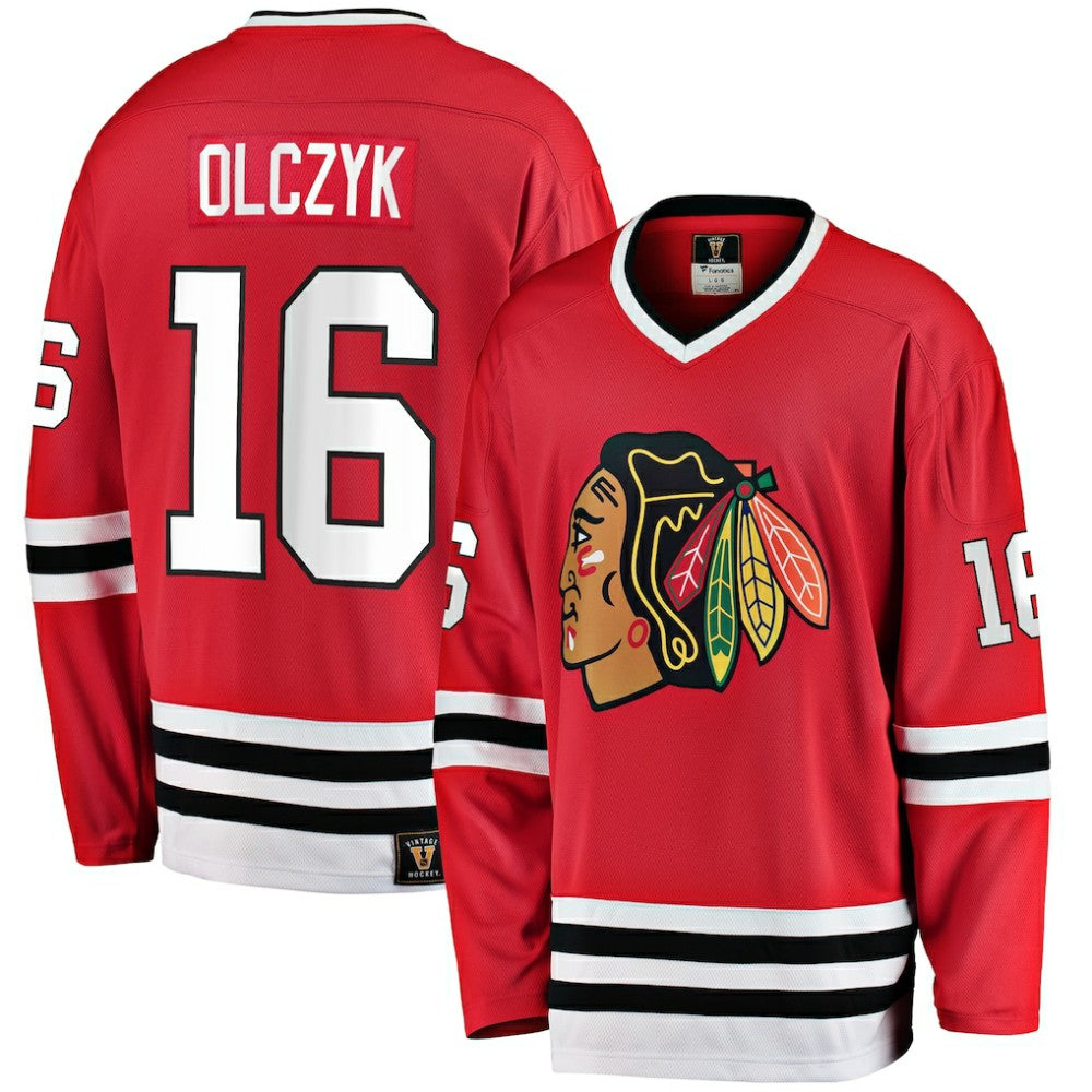 Eddie Olczyk Chicago Blackhawks Fanatics Premier Breakaway Retired Player Jersey - Red | US 3628102