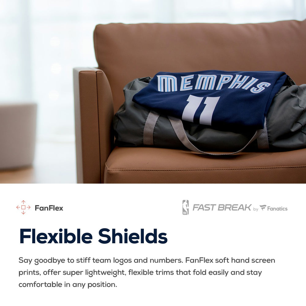 Brandon Clarke Memphis Grizzlies Fast Break Replica Jersey Navy Icon Edition - Fanatics