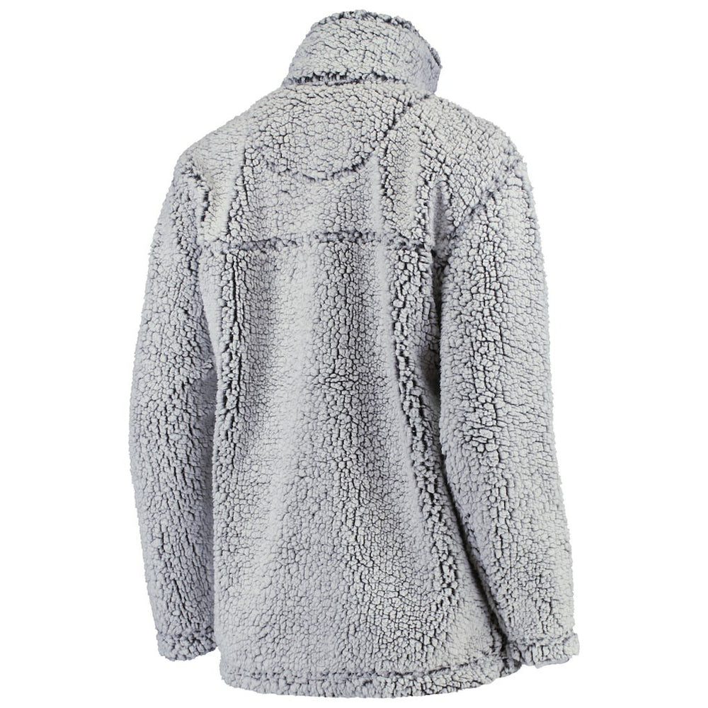 Arizona Cardinals G-III 4Her by Carl Banks Women's Sherpa Quarter-Zip Pullover Jacket - Gray Pullover