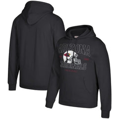Arizona Cardinals Classic Helmet Pullover Hoodie - Black Hoodies