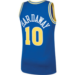 Tim Hardaway Golden State Warriors 1990/91 Hardwood Classics Swingman Jersey Royal - Mitchell & Ness