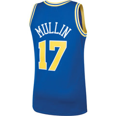 Chris Mullin Golden State Warriors 1993/94 Hardwood Classics Swingman Jersey Royal - Mitchell & Ness