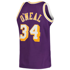 Shaquille O'Neal Los Angeles Lakers Hardwood Classics Swingman Jersey Purple - Mitchell & Ness outlet