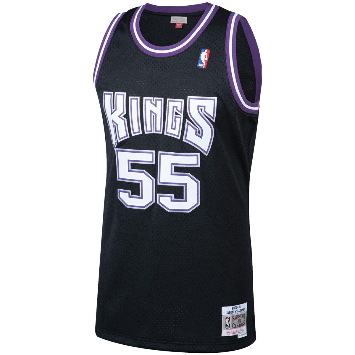 Jason Williams Sacramento Kings 2000/01 Hardwood Classics Swingman Jersey Black - Mitchell & Ness