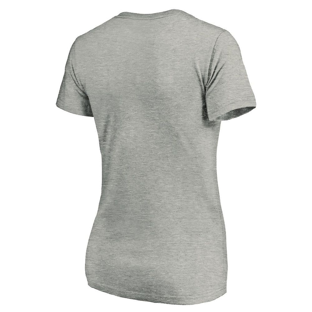 Tampa Bay Buccaneers Women's Krewe Member V-Neck T-Shirt - Heather Gray T-shirts