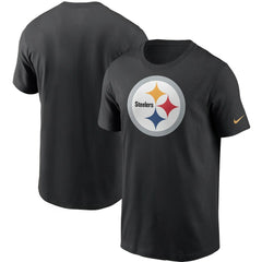 Pittsburgh Steelers Primetime Logo Essential T-Shirt - Black T-shirts