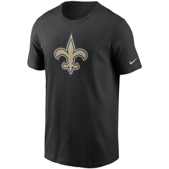 New Orleans Saints Primetime Logo Essential T-Shirt - Black T-shirts