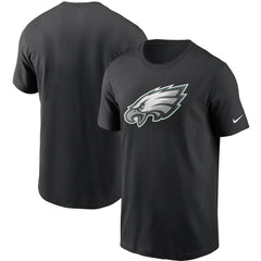 Philadelphia Eagles Primetime Logo Essential T-Shirt - Black T-shirts
