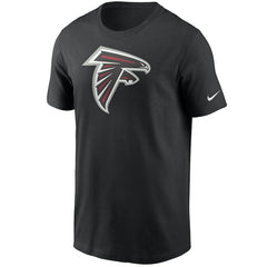 Atlanta Falcons Primetime Logo Essential T-Shirt - Black T-shirts