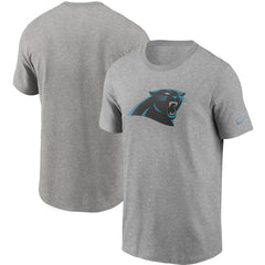 Carolina Panthers Primetime Logo Essential T-Shirt - Heather Gray T-shirts