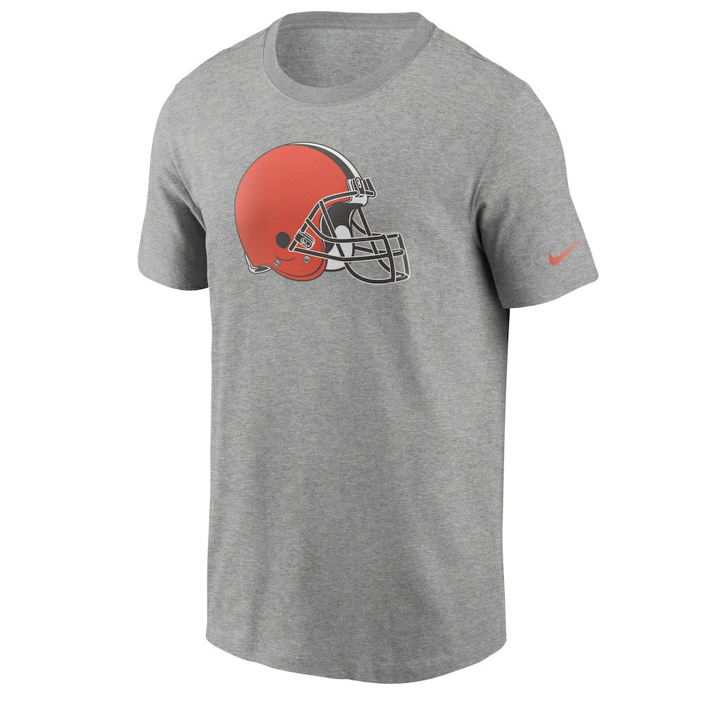 Cleveland Browns Primetime Logo Essential T-Shirt - Heather Gray T-shirts