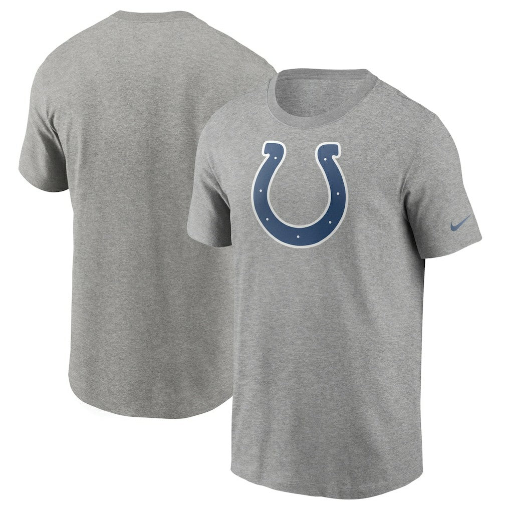 Indianapolis Colts Primetime Logo Essential T-Shirt - Heather Gray T-shirts