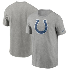 Indianapolis Colts Primetime Logo Essential T-Shirt - Heather Gray T-shirts