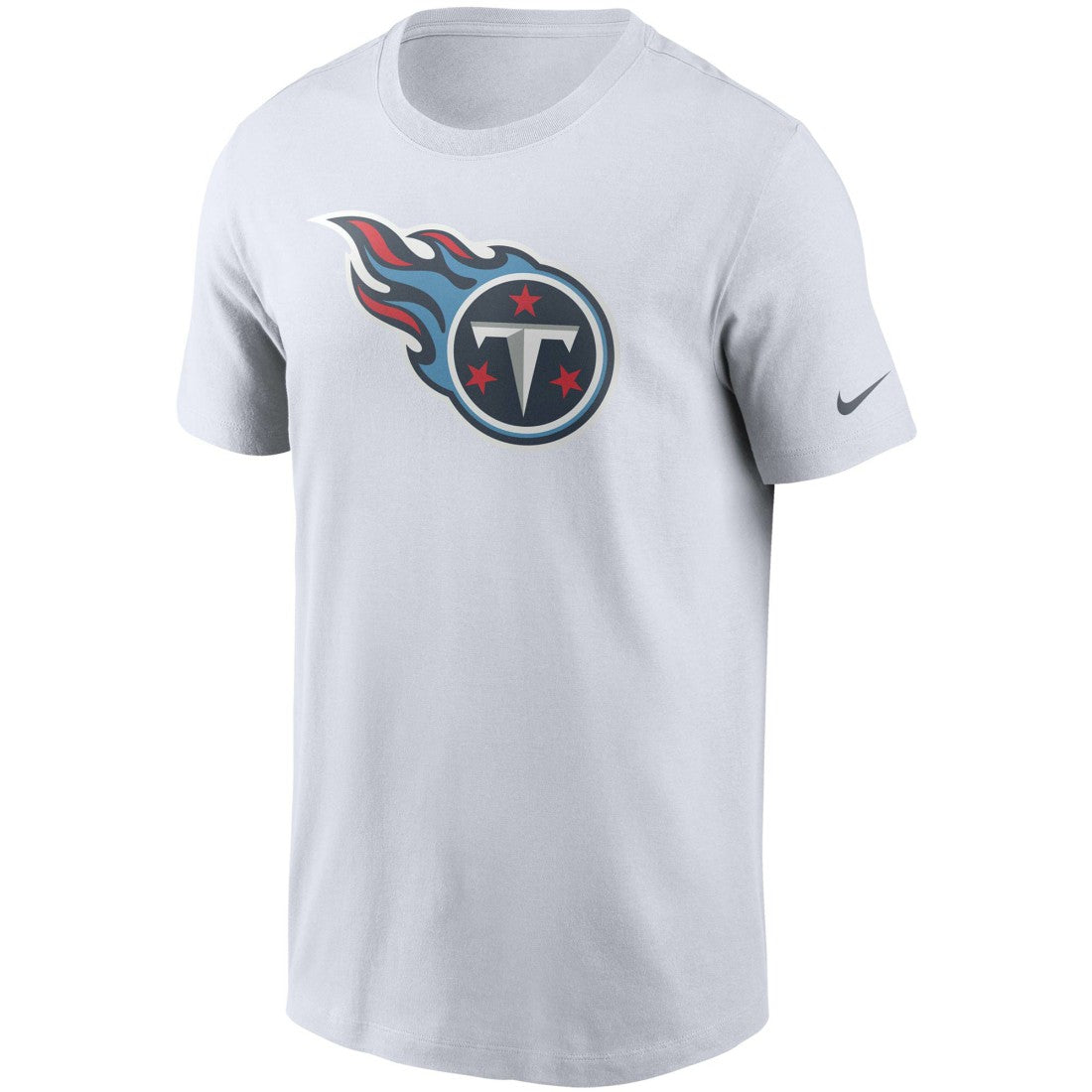 Tennessee Titans Primetime Logo Essential T-Shirt - White T-shirts