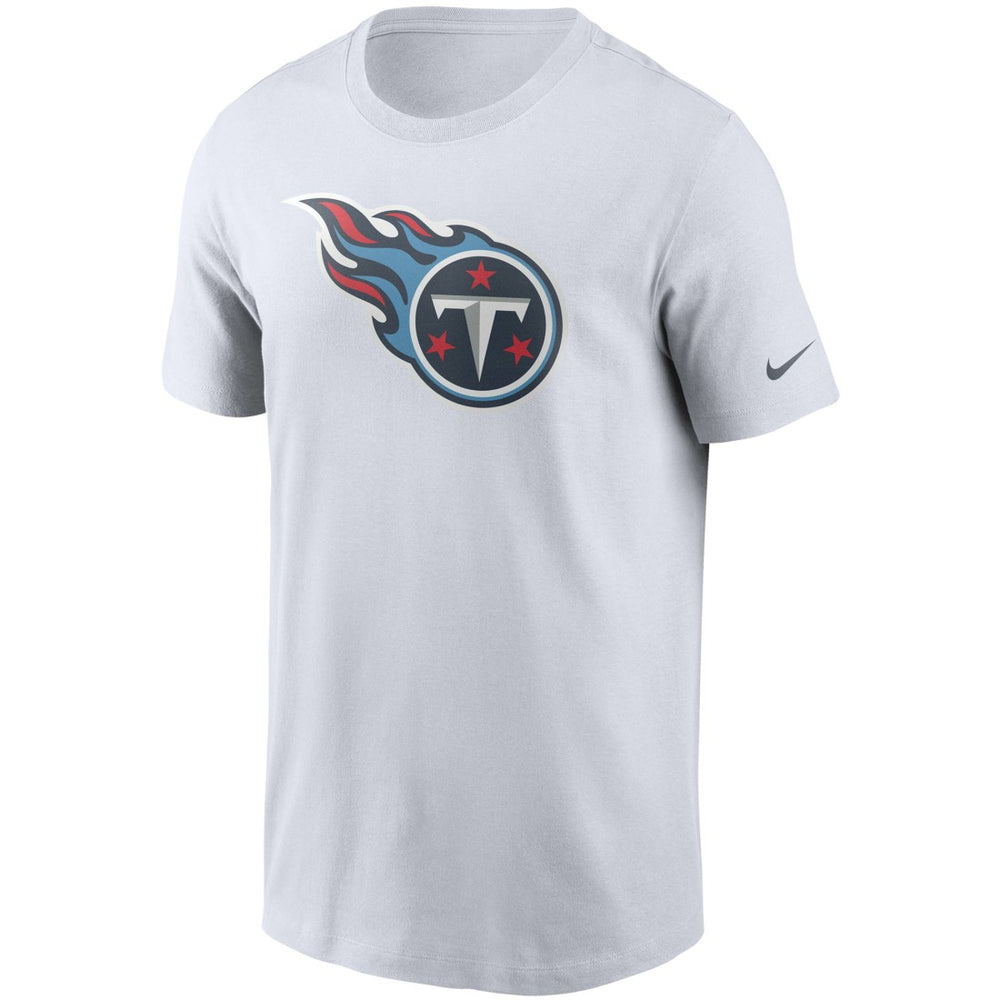 Tennessee Titans Primetime Logo Essential T-Shirt - White T-shirts