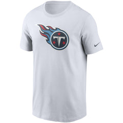 Tennessee Titans Primetime Logo Essential T-Shirt - White T-shirts