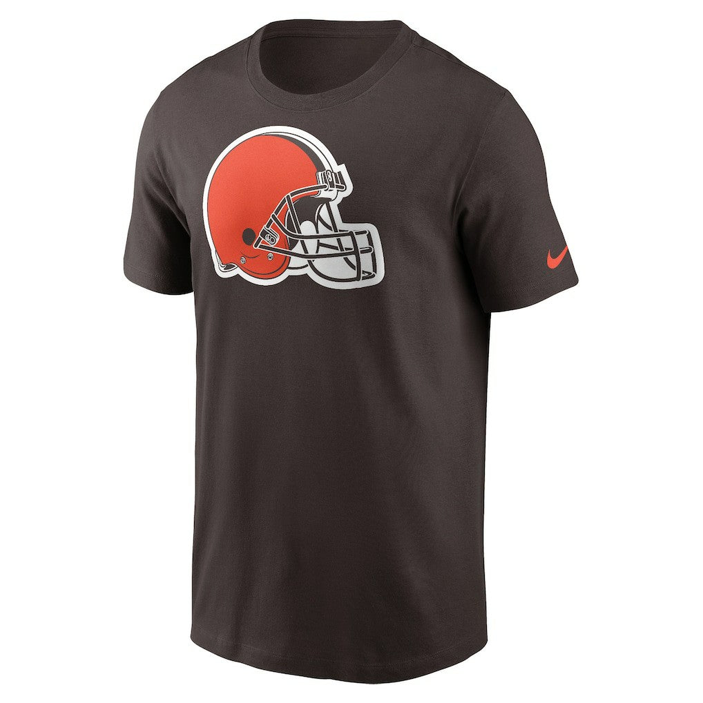 Cleveland Browns Primetime Logo Essential T-Shirt - Brown T-shirts