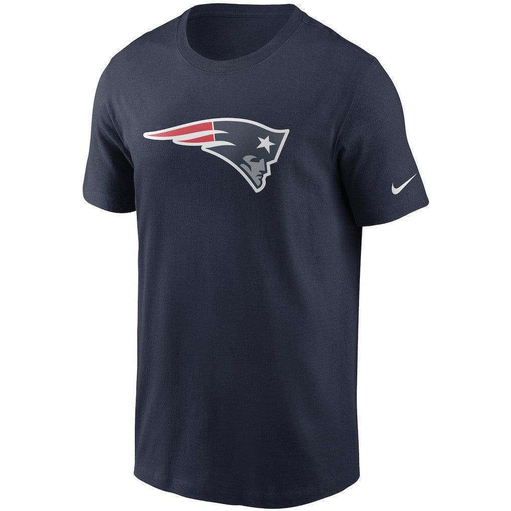 New England Patriots Primetime Logo Essential T-Shirt - Navy T-shirts