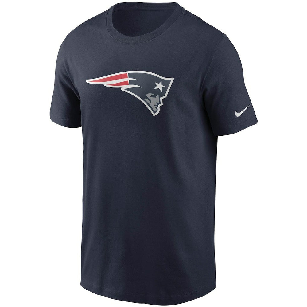 New England Patriots Primetime Logo Essential T-Shirt - Navy T-shirts
