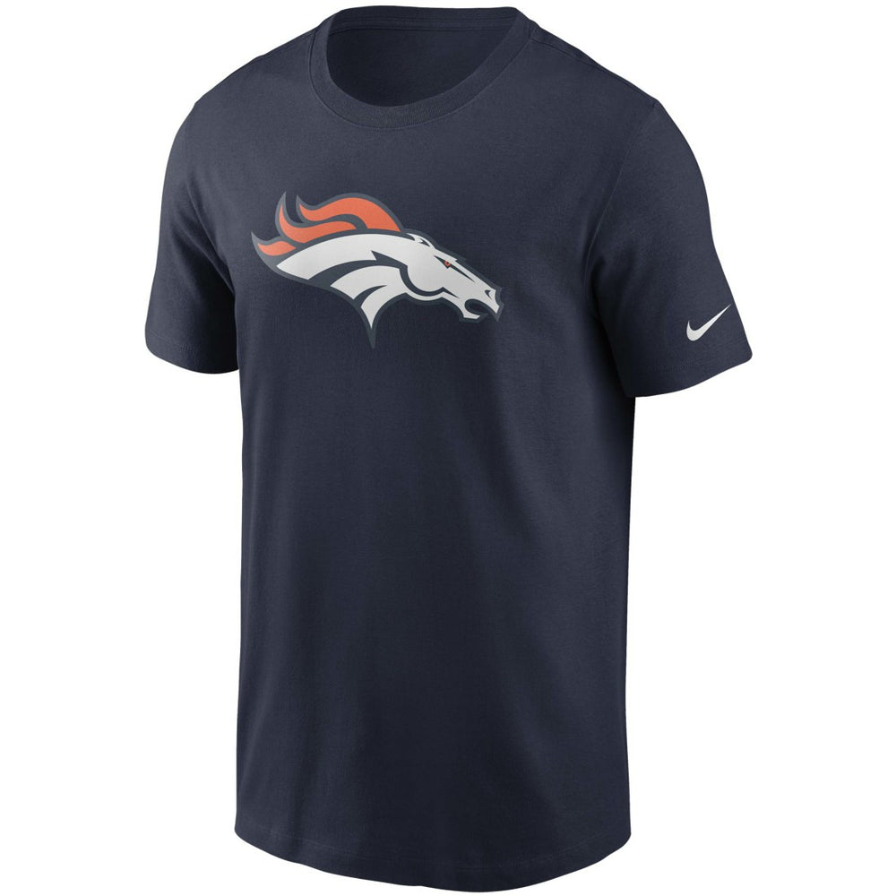 Denver Broncos Primetime Logo Essential T-Shirt - Navy T-shirts