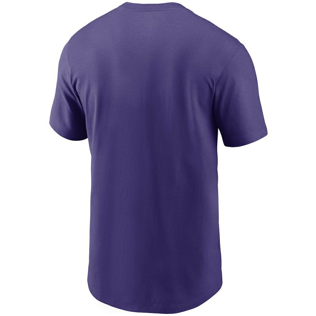 Minnesota Vikings Primetime Logo Essential T-Shirt - Purple T-shirts