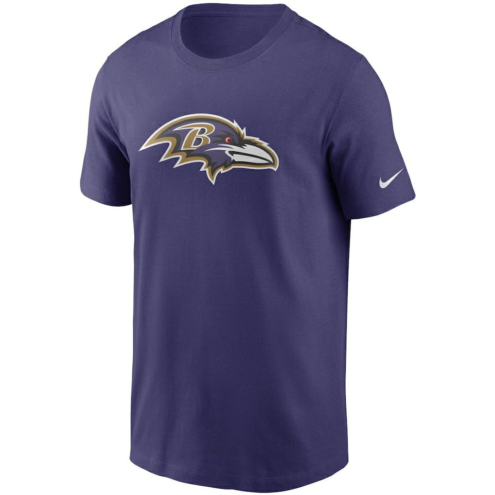 Baltimore Ravens Primetime Logo Essential T-Shirt - Purple T-shirts