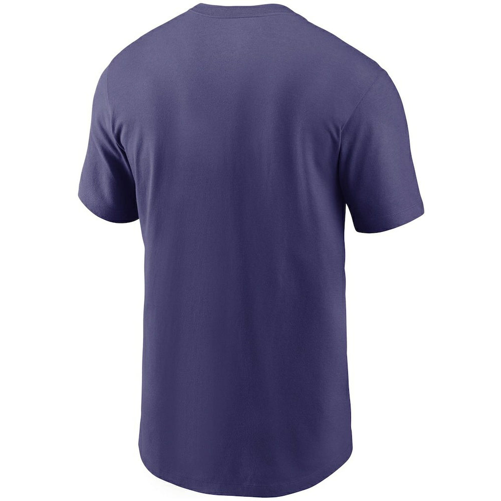 Baltimore Ravens Primetime Logo Essential T-Shirt - Purple T-shirts