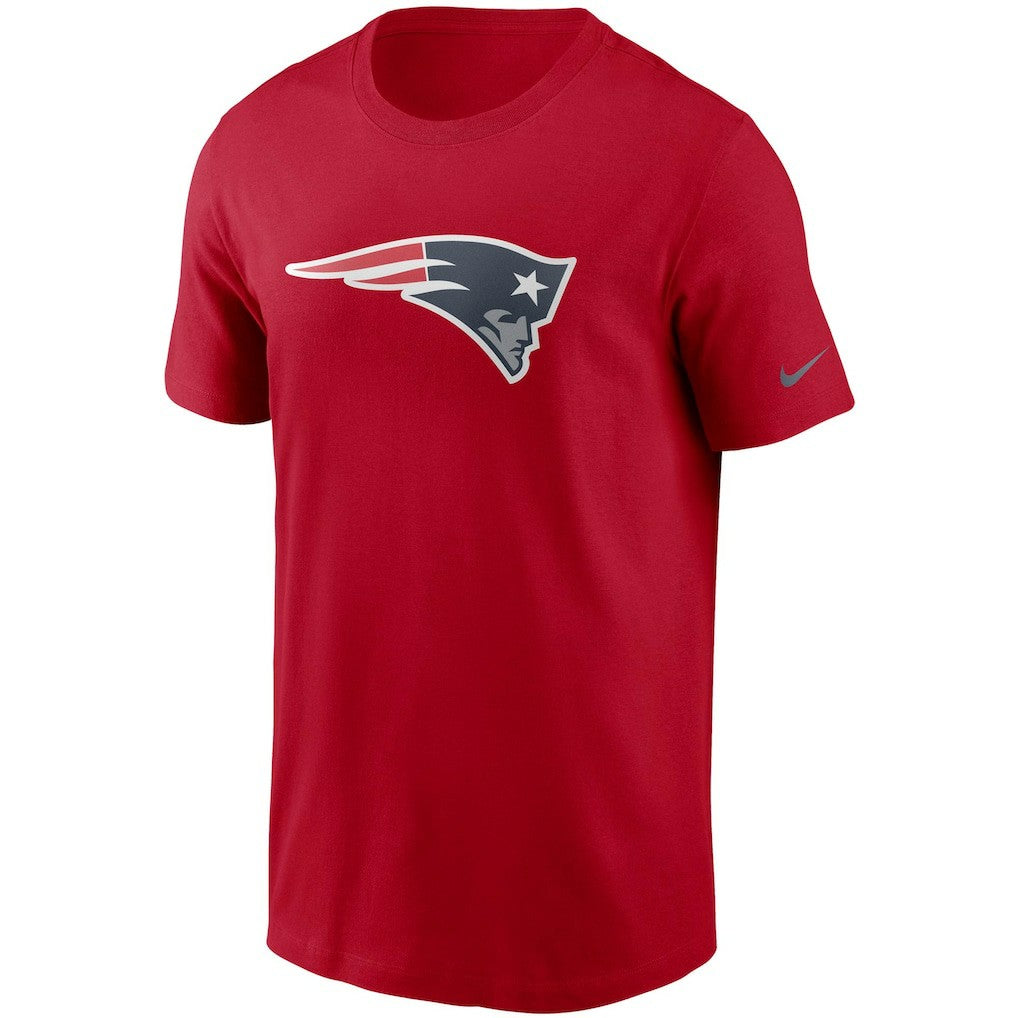New England Patriots Primetime Logo Essential T-Shirt - Red T-shirts