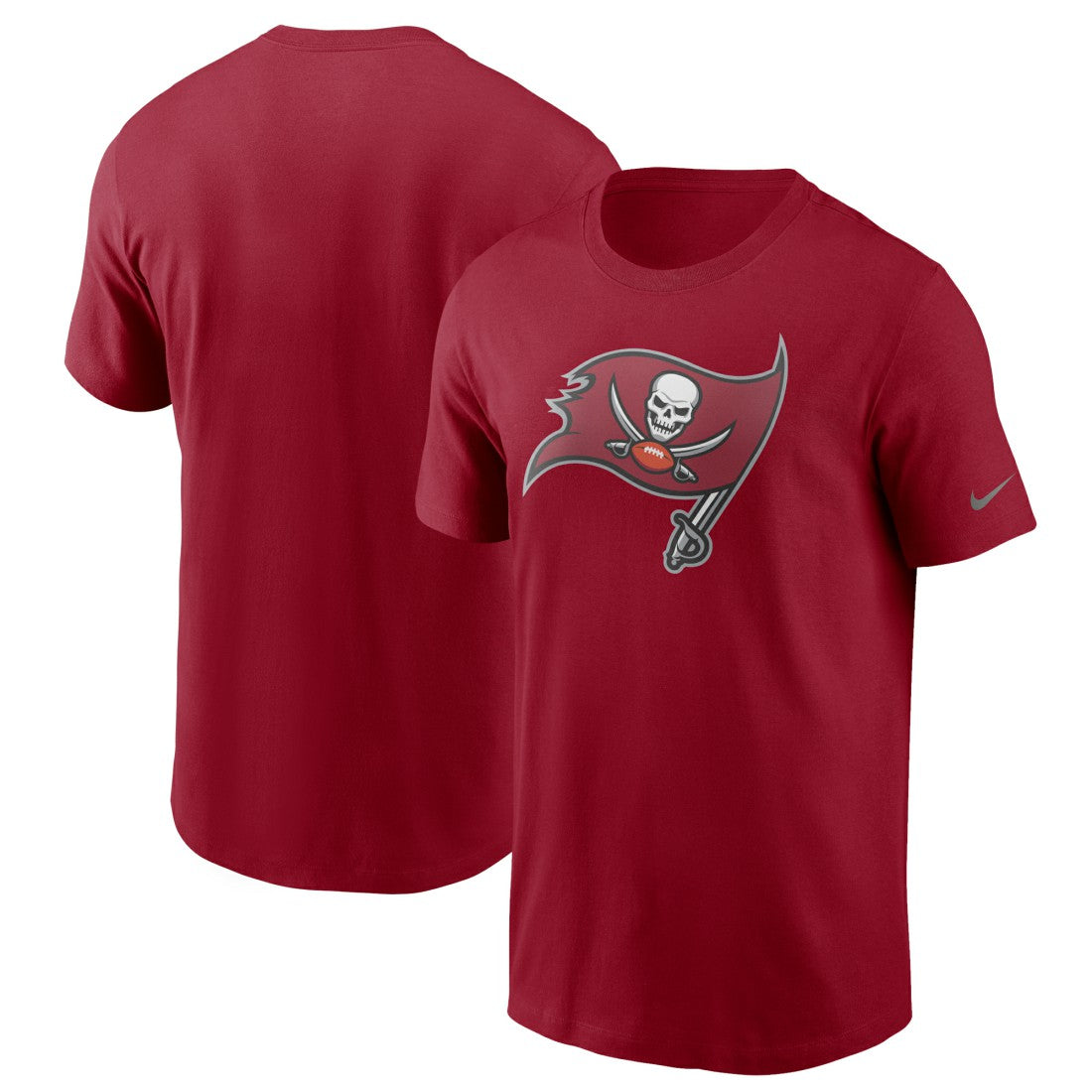 Tampa Bay Buccaneers Primetime Logo Essential T-Shirt - Red T-shirts