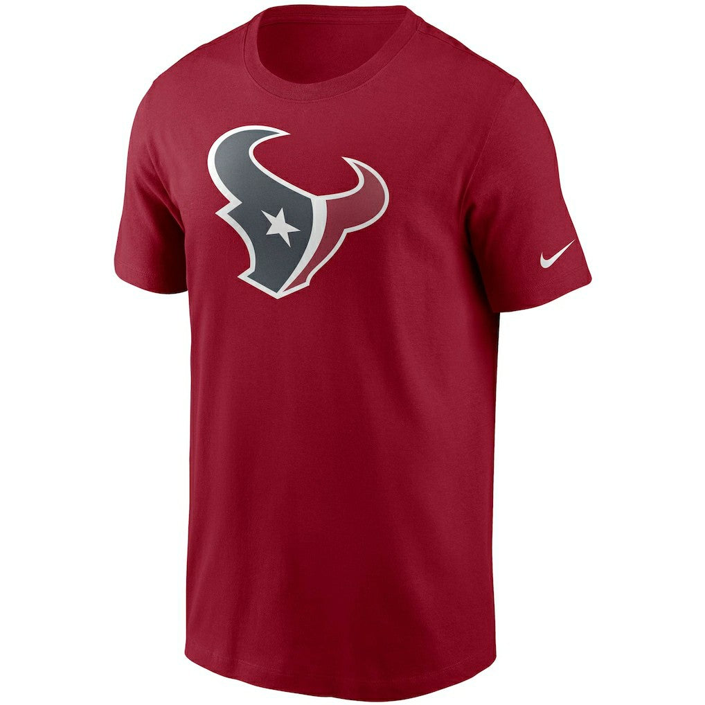 Houston Texans Primetime Logo Essential T-Shirt - Red T-shirts