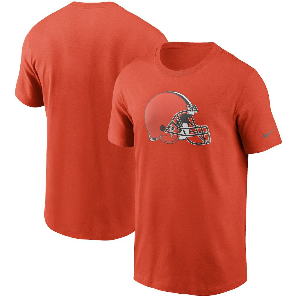 Cleveland Browns Primetime Logo Essential T-Shirt - Orange T-shirts