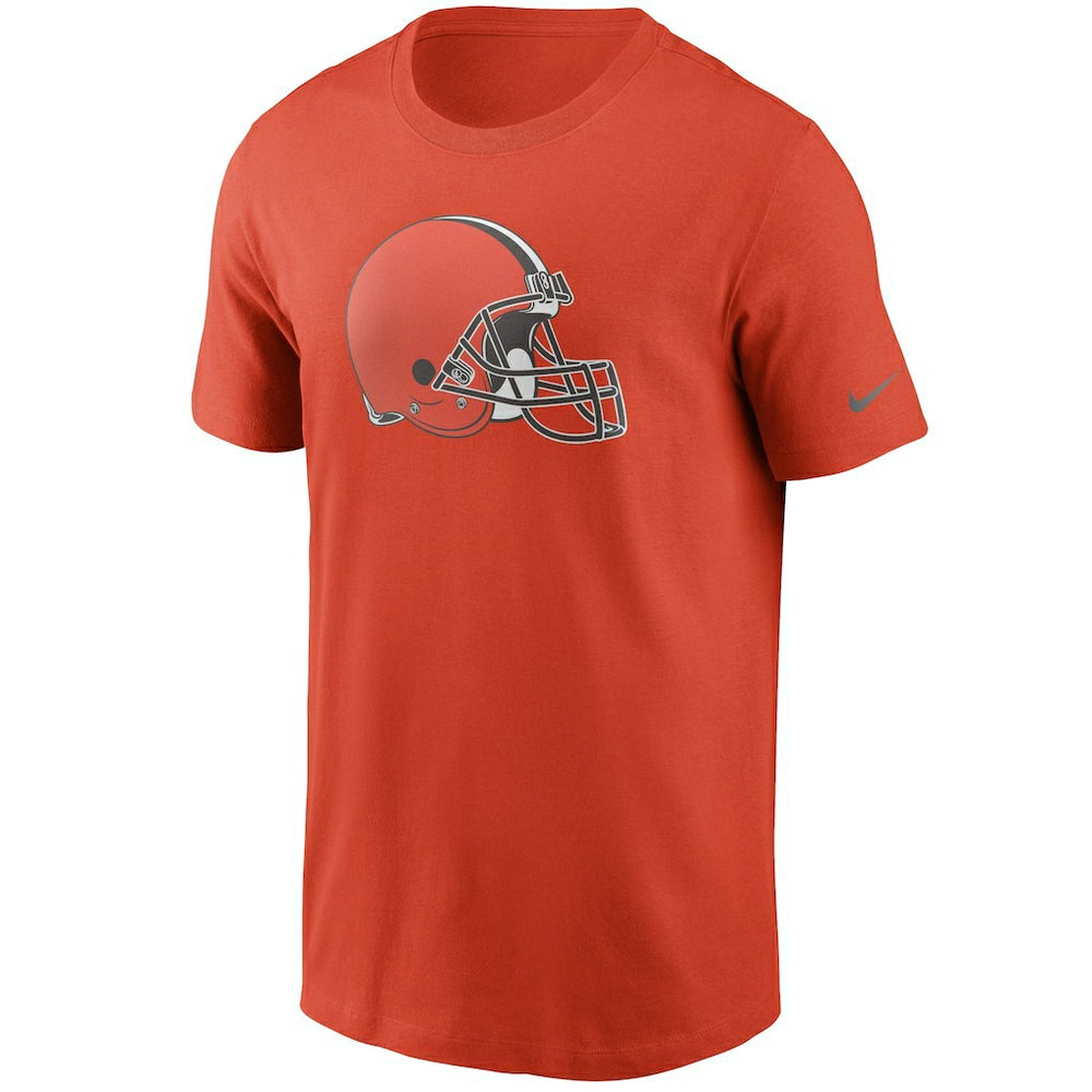 Cleveland Browns Primetime Logo Essential T-Shirt - Orange T-shirts