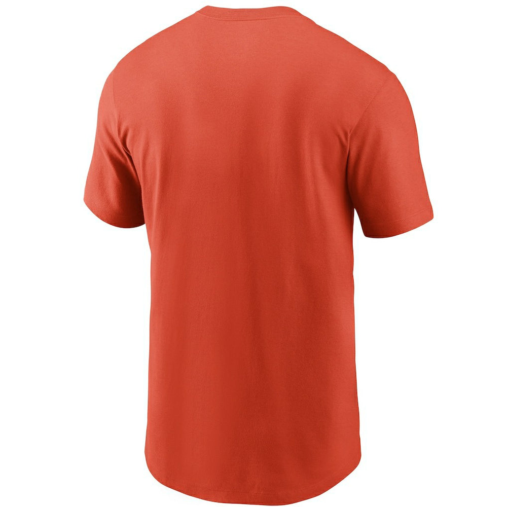 Cleveland Browns Primetime Logo Essential T-Shirt - Orange T-shirts