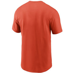Cleveland Browns Primetime Logo Essential T-Shirt - Orange T-shirts