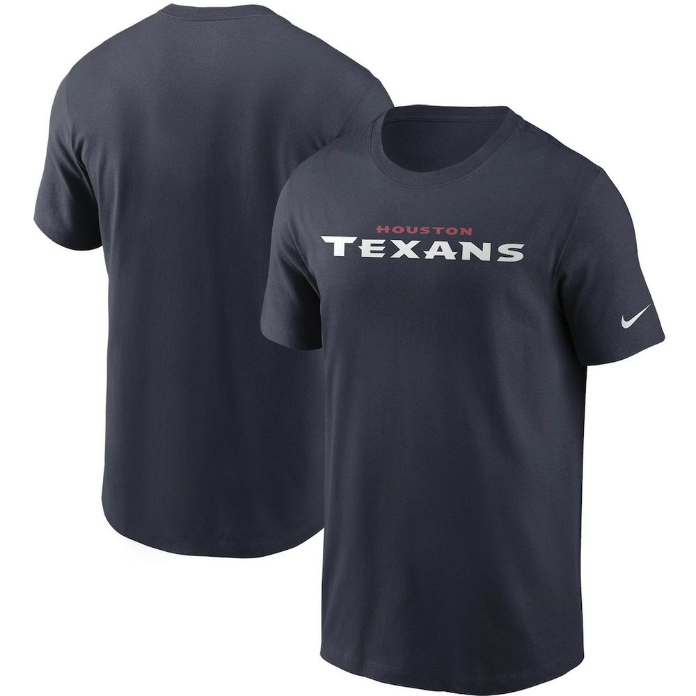 Houston Texans Team Wordmark T-Shirt - Navy T-shirts