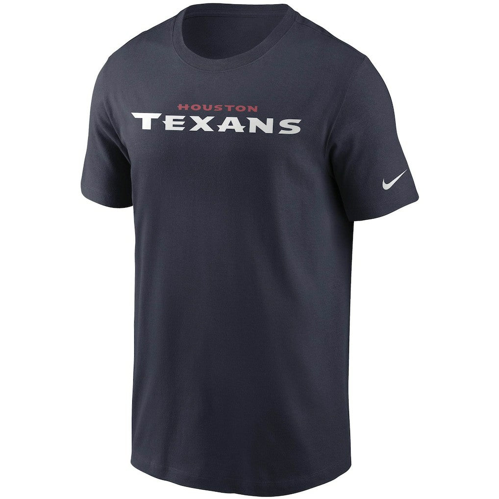 Houston Texans Team Wordmark T-Shirt - Navy T-shirts