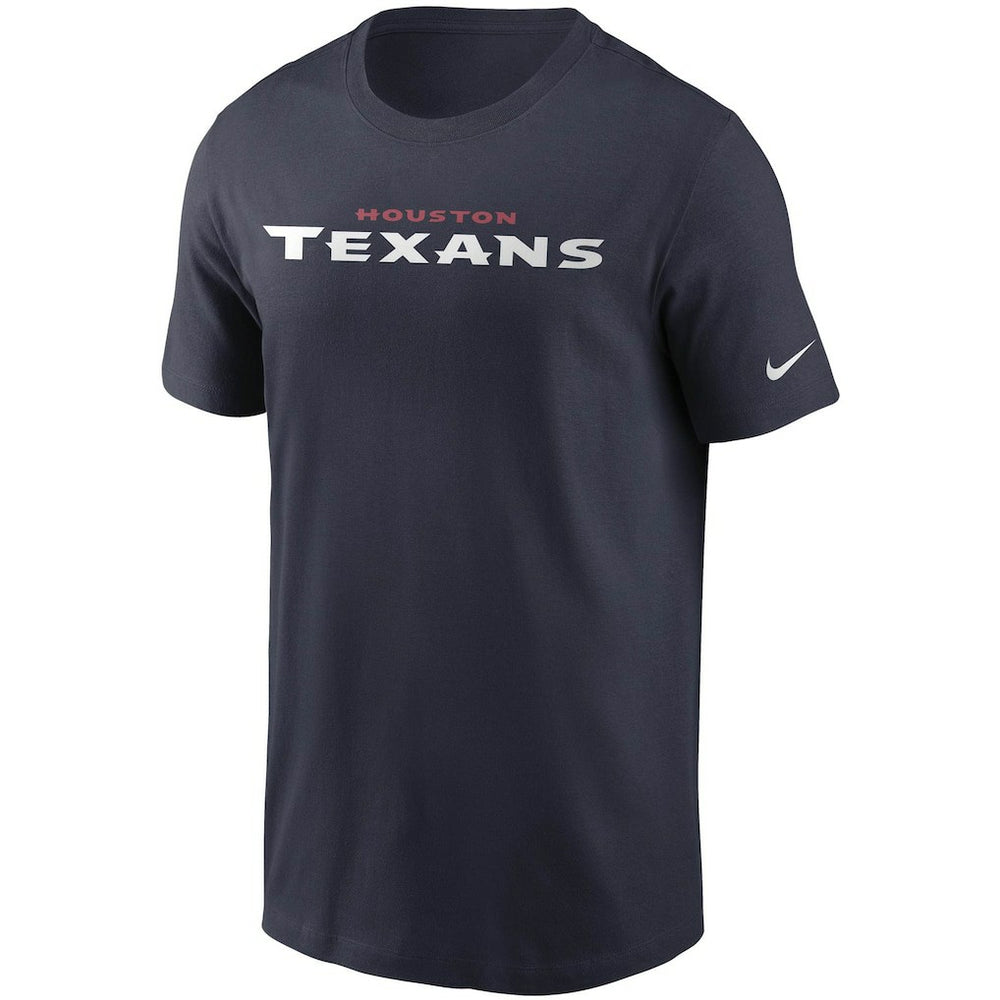 Houston Texans Team Wordmark T-Shirt - Navy T-shirts