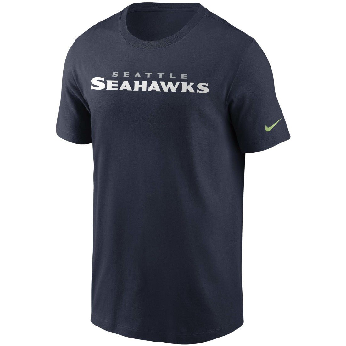 Seattle Seahawks Team Wordmark T-Shirt - College Navy T-shirts