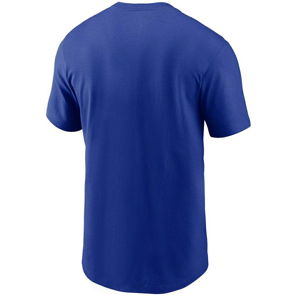 Buffalo Bills Team Wordmark T-Shirt - Royal T-shirts