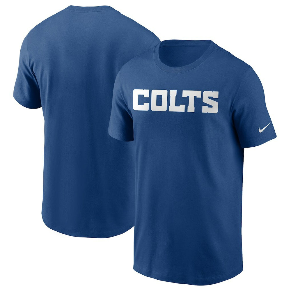 Indianapolis Colts Team Wordmark T-Shirt - Royal T-shirts